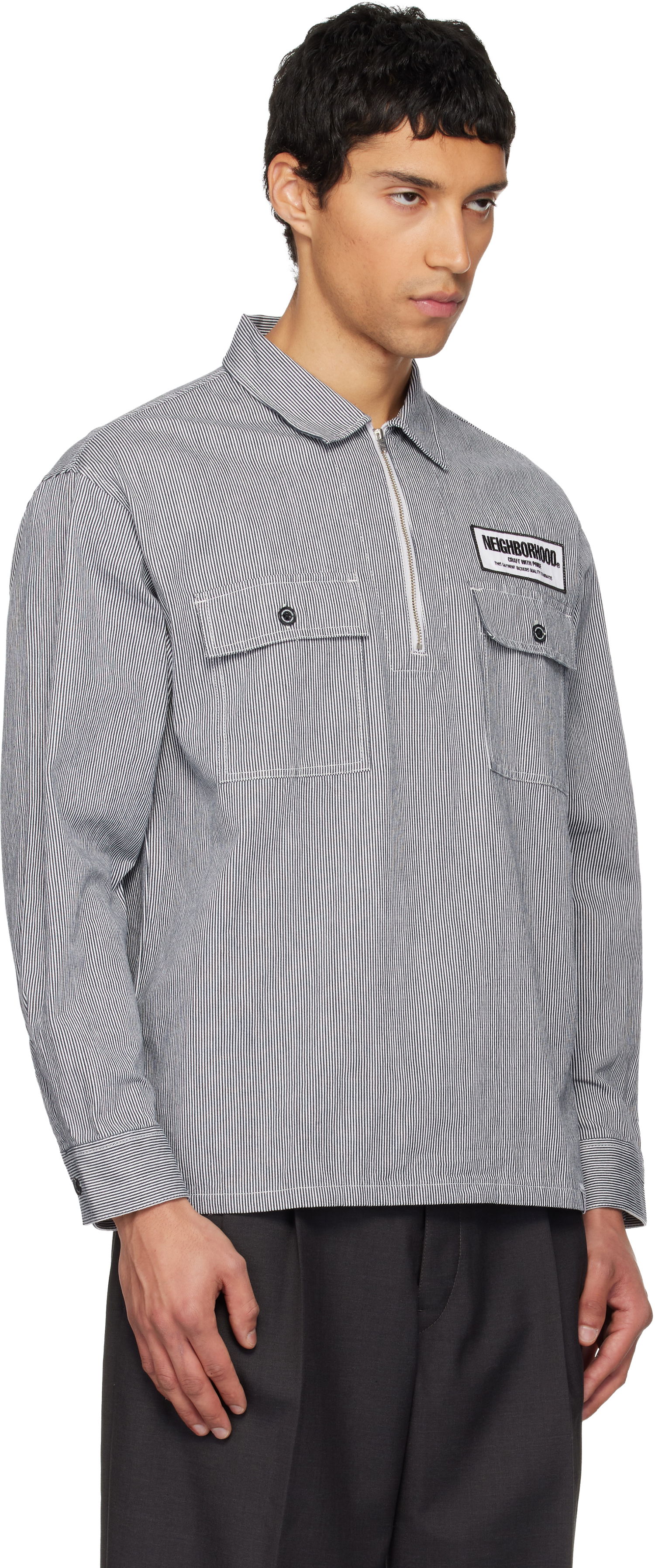 Košeľa Neighborhood Classic Work Pullover Long Sleeve Shirt Rôznofarebný | 252TSNH-SHM11, 1