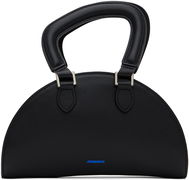 Black Leather Dein Pouch Bag