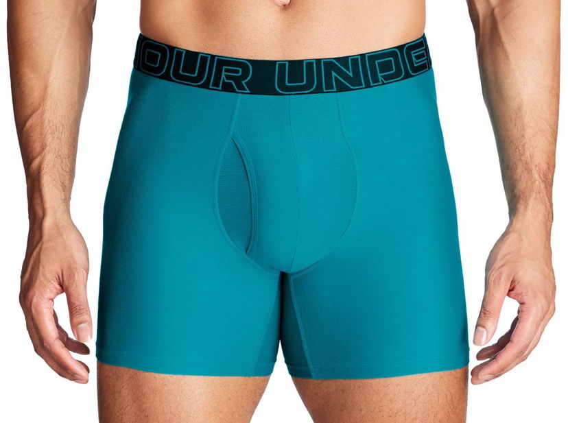 Boxerky Under Armour Perf Tech 6in-BLU Tyrkysová | 1383878-464