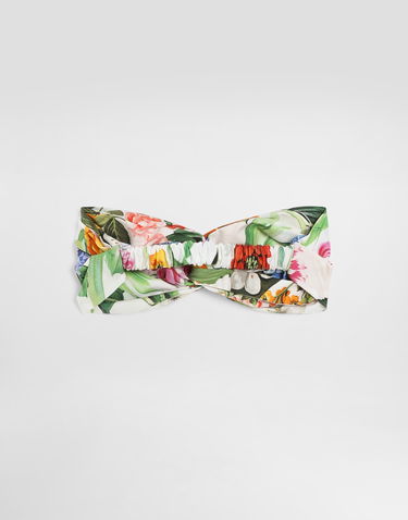 Doplnky Dolce & Gabbana Dolce & Gabbana Poplin Twist Headband with Floral Print Rôznofarebný | LB5H09HS5S5HA5KU, 1