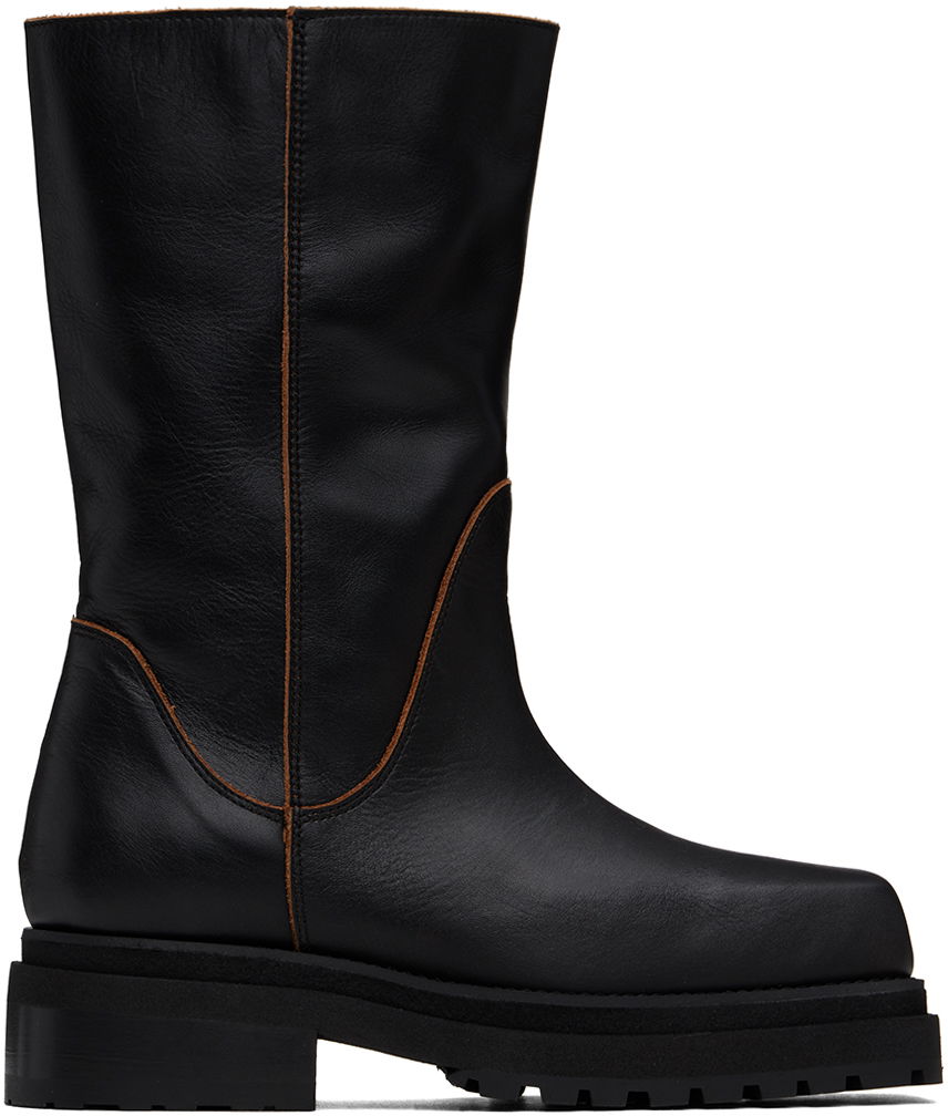 Tenisky a topánky Eckhaus Latta Eckhaus Latta Stacked Boots Čierna | FEKLWSTB295109, 0