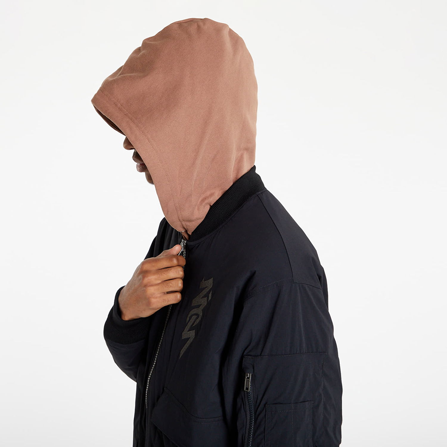 Bunda Jordan Zion Flight Jacket Čierna | DJ5867-010, 1