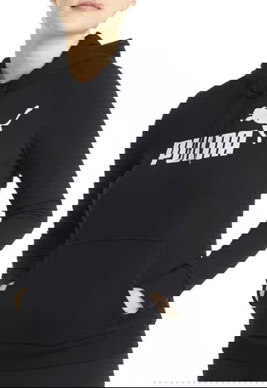 Mikina Puma Hoodie Essential Logo Čierna | 58679101, 1