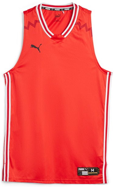 Dres Puma Hoops Team Game Jersey Červená | 676628-04, 2