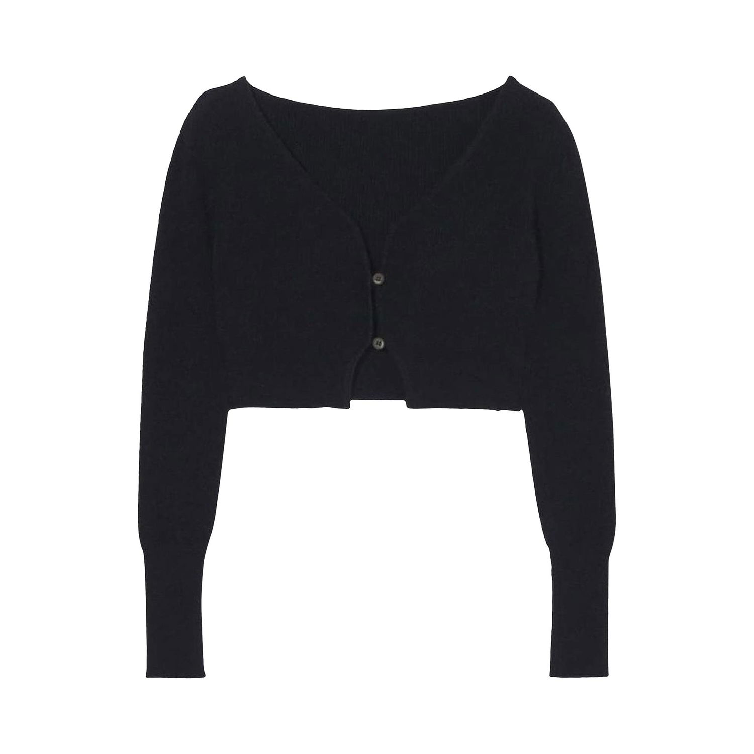 Sveter Jacquemus Le Cardigan Alzou Čierna | 213KN203 2360 990, 1