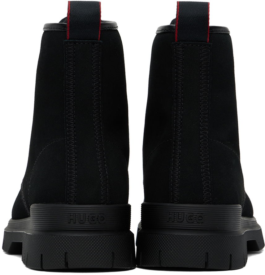 Oblečenie BOSS Hugo Embossed Boots Čierna | 50522981, 1
