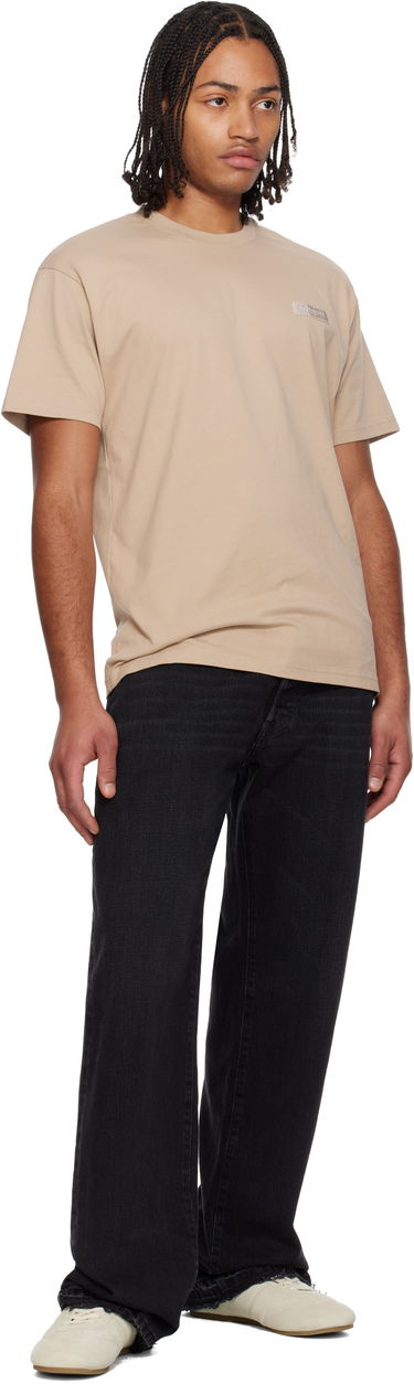 Tričko Givenchy 'GIVENCHY Paris' Gros Grain T-shirt Béžová | BM71NK3YSJ250, 3