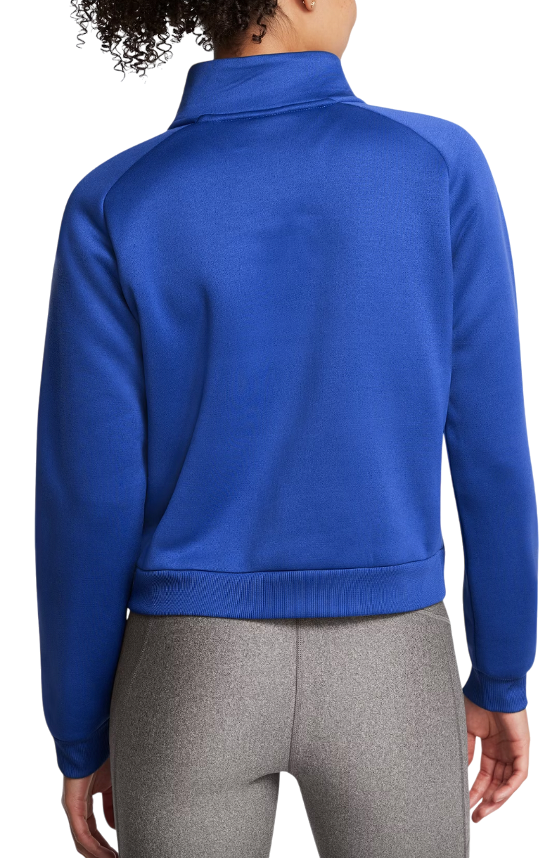 Mikina Under Armour Cropped Half Zip Training Modrá | 1386505-432, 1
