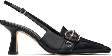 Šperky Aeyde Aeyde Tara Eyelet Slingback Kitten Heels Čierna | A11-PU-VDHS75ST179-SS25-800-007, 0