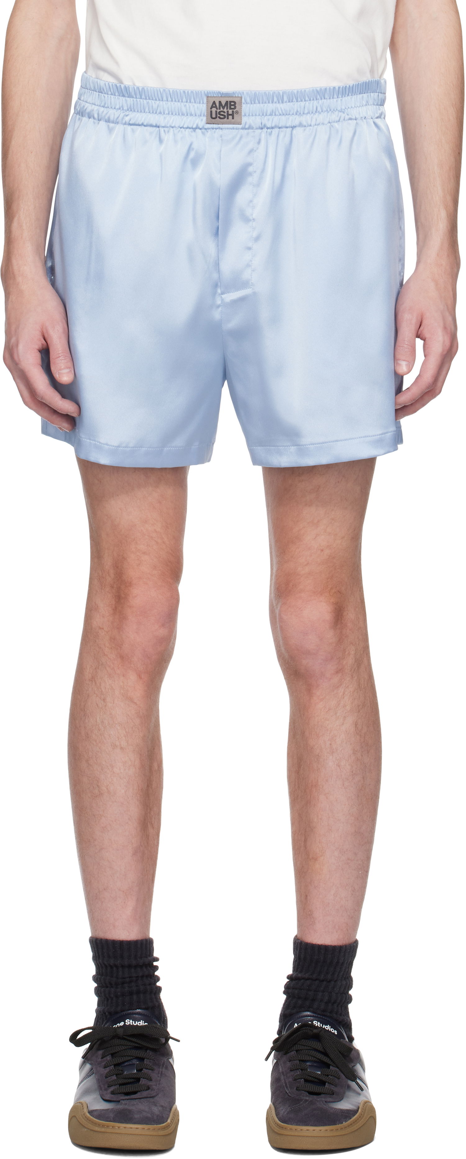 Boxerky Ambush AMBUSH Satin Boxer Shorts Modrá | 12115321, 0