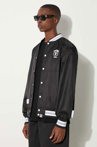 Vetrovka AAPE by A Bathing Ape AAPE Bomber Jacket Čierna | AAPLJM7639XXM, 3