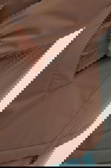 Bunda New Balance Padded Coach Jacket Hnedá | MJ43504DUO, 4