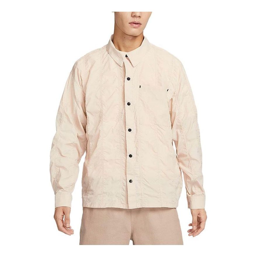 Košeľa Nike Sportswear Tech Pack Woven Long-Sleeve Top Béžová | FB7364-126, 0