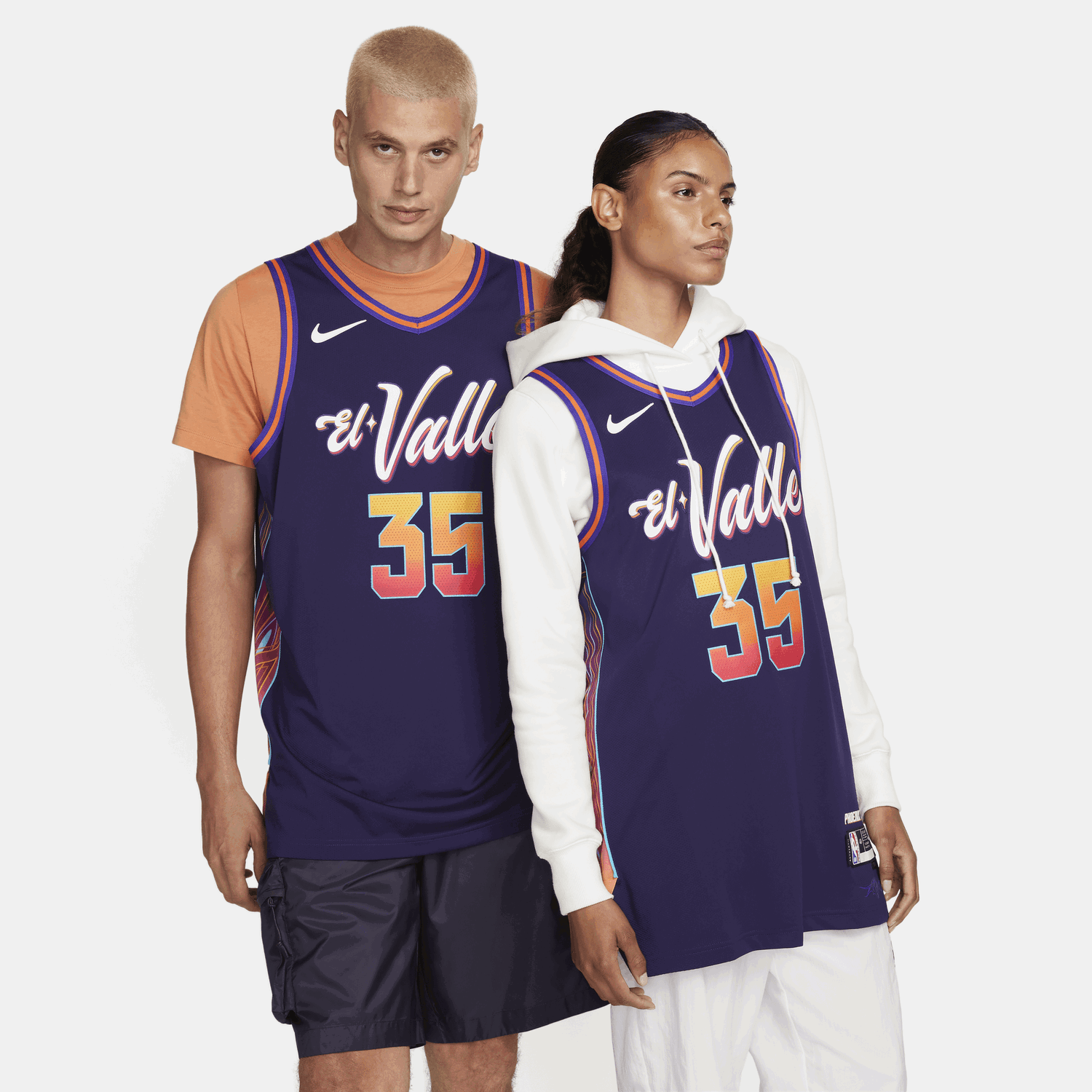 Dres Nike Dri-FIT ADV NBA Authentic Kevin Durant Phoenix Suns 2023/24 City Edition Navy | DX8773-536, 0