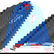 Ralph Lauren Corduroy Varsity Jacket, Size Large