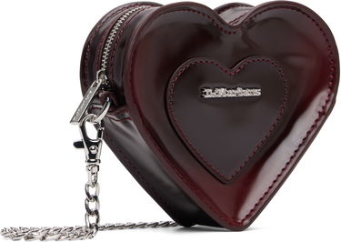 Taška cez rameno Dr. Martens Dr. Martens Mini Heart Crossbody Bag Vínová | AD092601, 1