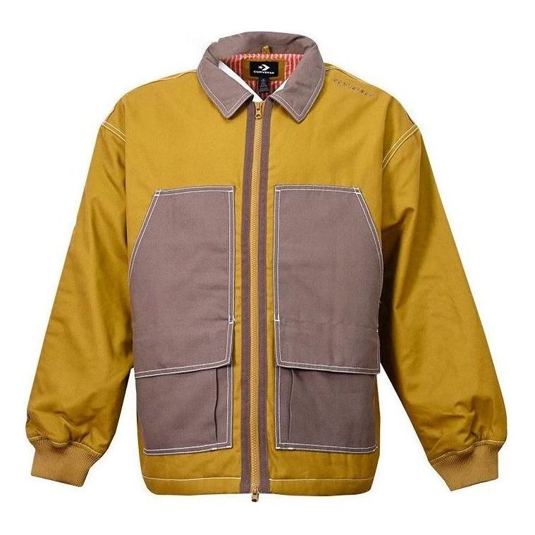 Bunda Converse Utility Canvas Shirt Jacket Žltá | 10022907-A03