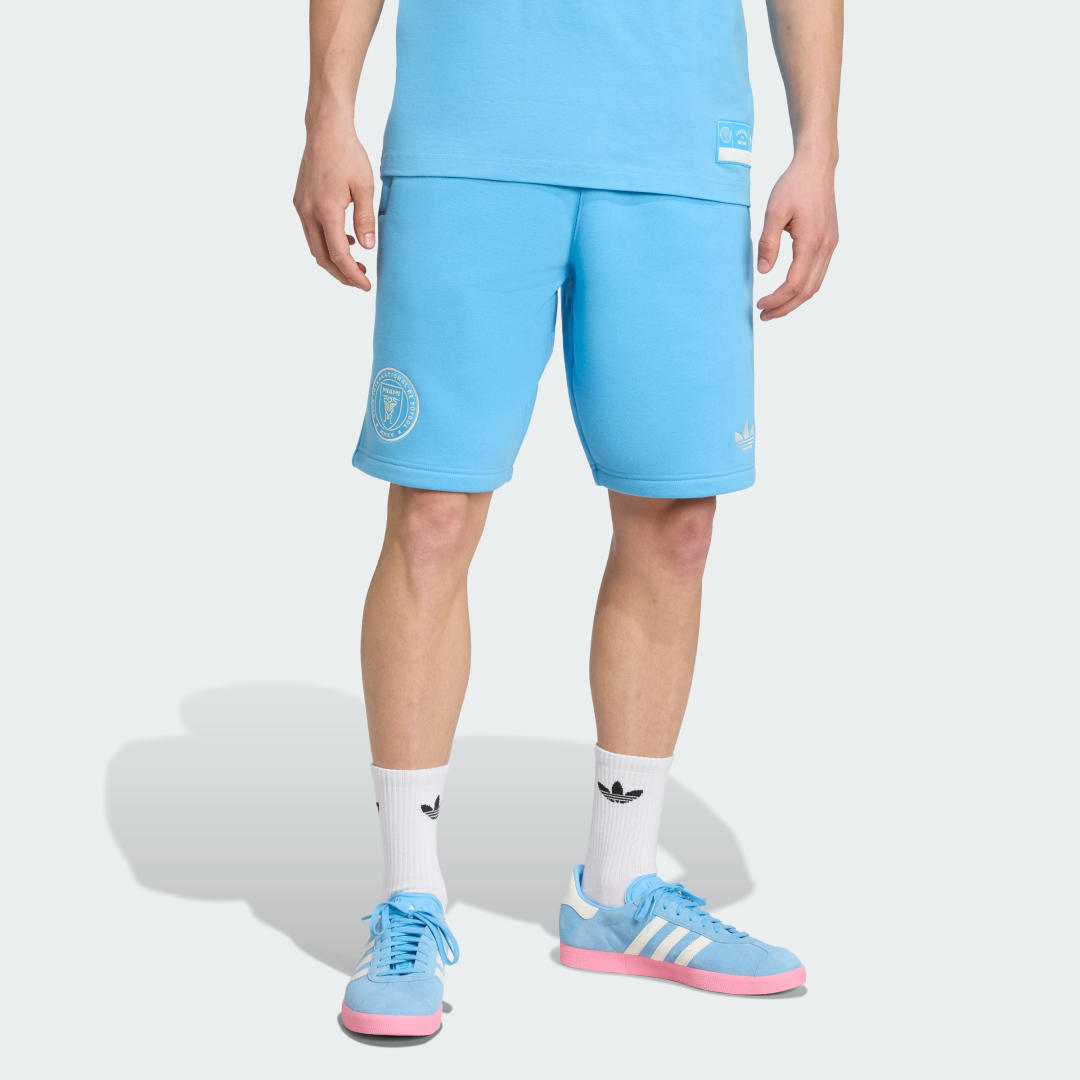 Šortky adidas Originals Inter Miami CF adidas Originals Travel Shorts Modrá | JM7302, 0