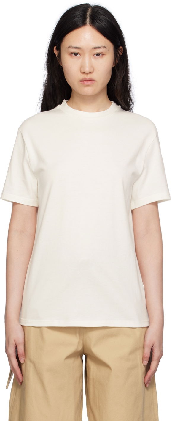 Tričko Jil Sander Oversized T-Shirt Biela | J03GC0129_J46219