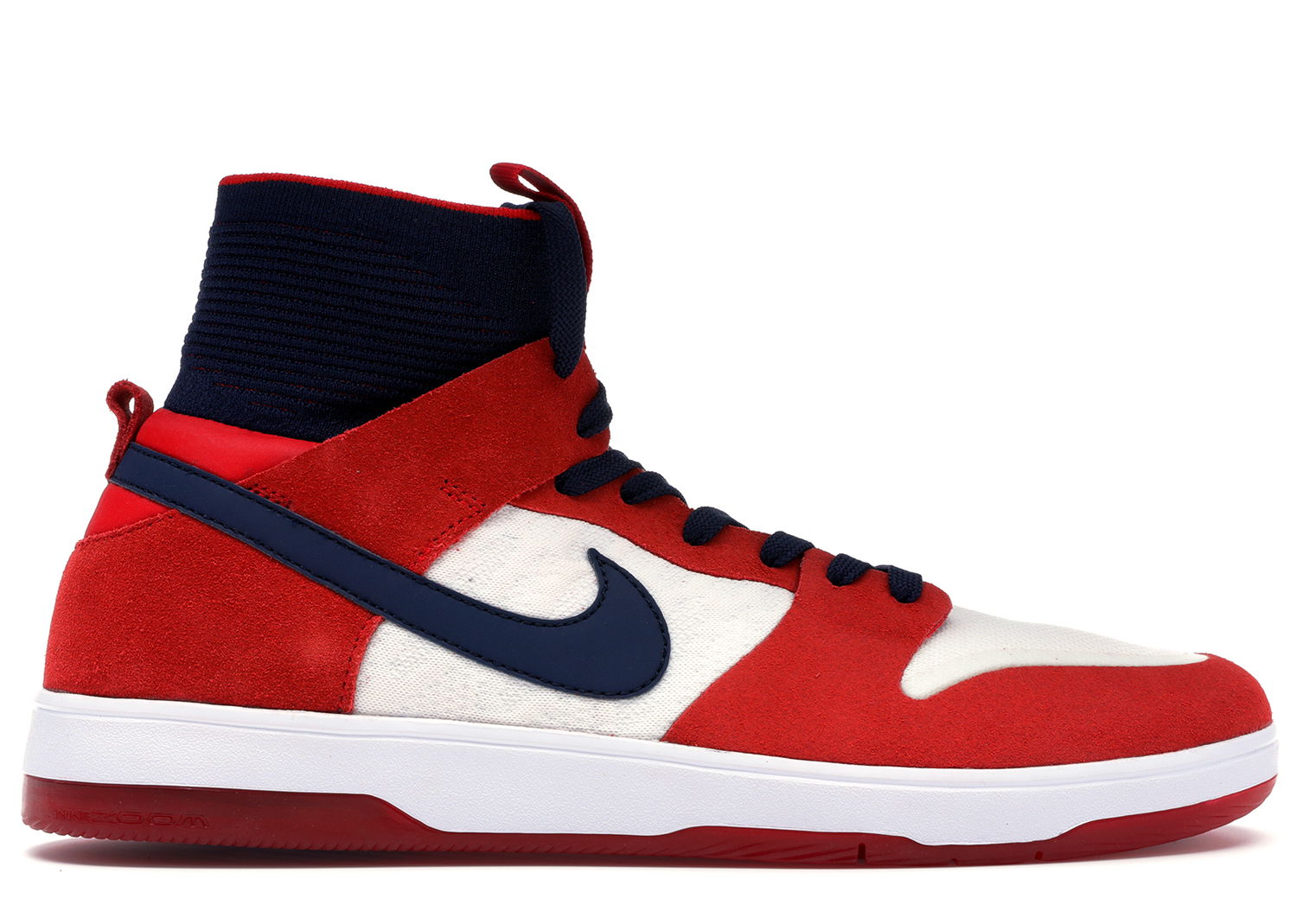 Tenisky a topánky Nike SB SB Dunk High Elite Red Navy White Červená | 917567-641, 0