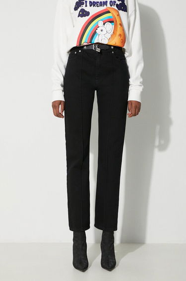 Džínsy JW Anderson Anderson Straight Jeans Čierna | DT0075.PG1334, 0