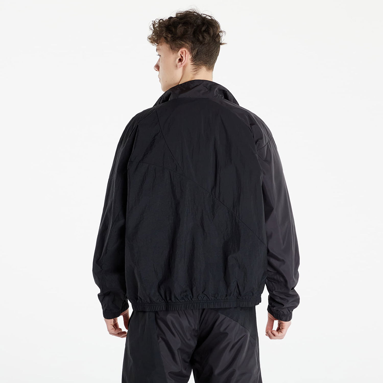 Bomber bunda adidas Originals Block Fabric Woven Track Top Čierna | HE2952, 1