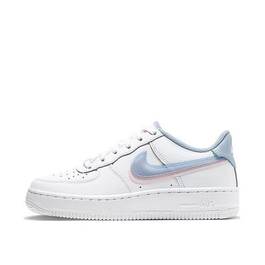 Tenisky a topánky Nike Air Force 1 Low LV8 "Double Swoosh" GS Biela | CW1574-100, 3