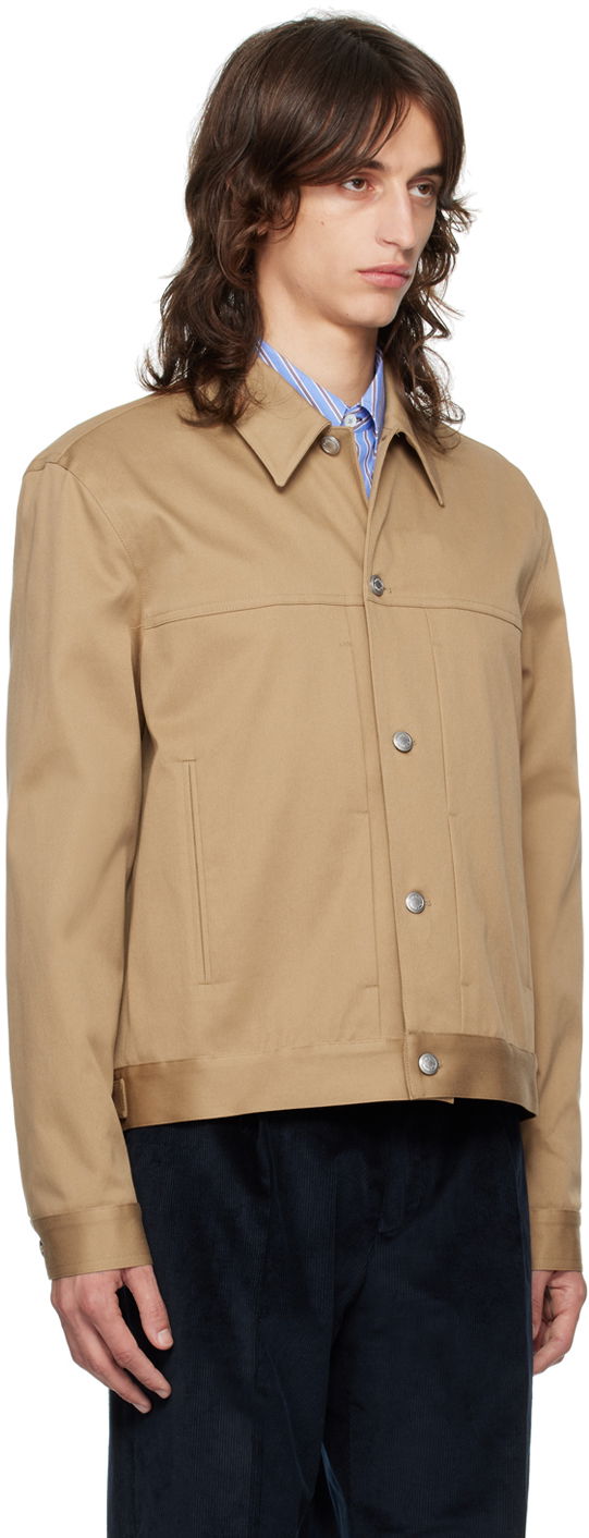 Bunda Paul Smith Paul Smith Slim-Fit Jacket Béžová | M1R-054Z-N02138-60, 1