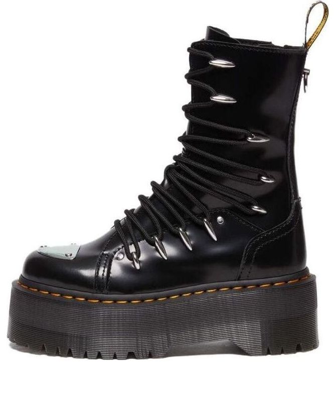 Tenisky a topánky Dr. Martens Jadon Hi LTT Max Leather Platform Boots Čierna | 30964001, 0