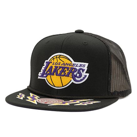 Šiltovka Mitchell & Ness Recharge Trucker Los Angeles Lakers Black Čierna | HHSS7016-LALYYPPPBLCK