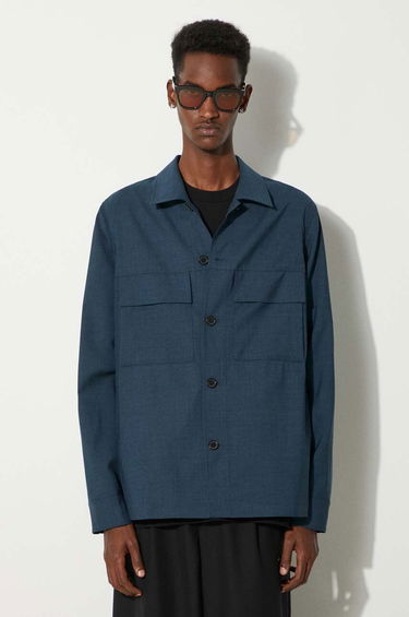Bunda Paul Smith Paul Smith Wool Overshirt Modrá | M1R.703Y.M02212, 2