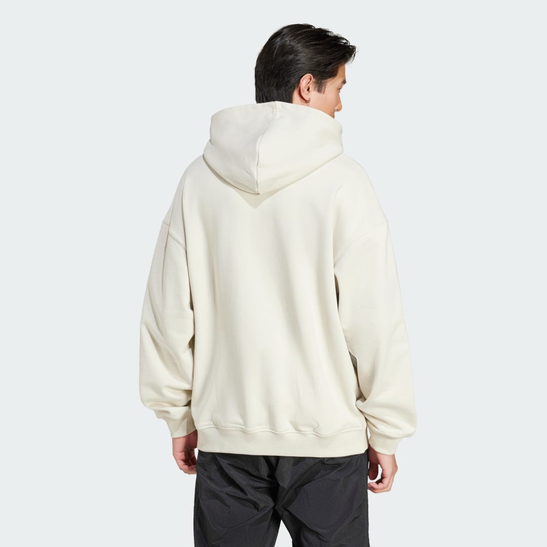Mikina adidas Performance Premium Essentials Hoodie Biela | JD3299, 1