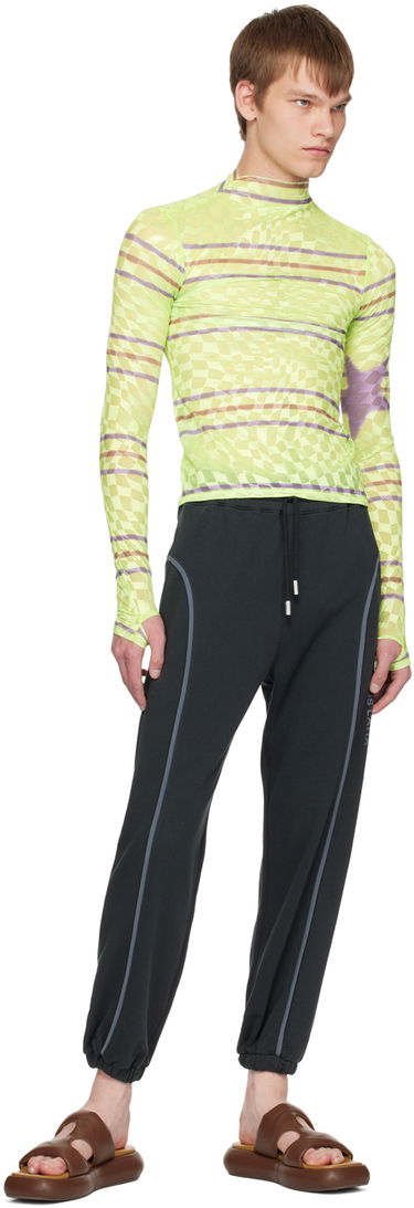 Tričko Collina Strada Collina Strada Checkered Turtleneck Top Zelené | XX3221, 3