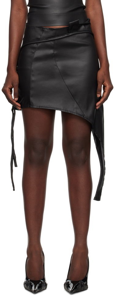 Sukňa Ottolinger Ottolinger Asymmetric Miniskirt Čierna | 1703601, 0