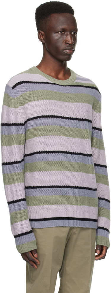 Sveter Paul Smith Paul Smith Striped Sweater Fialová | M1R-613Y-M02279-36, 1
