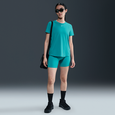 Tričko Nike Dri-Fit One Classic Short Sleeve T-Shirt Tyrkysová | IB9408-345, 4
