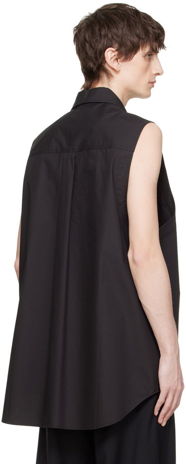 Košeľa Feng Chen Wang Feng Chen Wang Sleeveless Shirt Čierna | FUS17SR08, 2