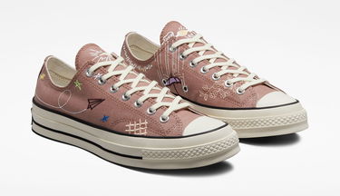 Tenisky a topánky Converse Chuck 70 Embroidered Hnedá | A03665C, 5