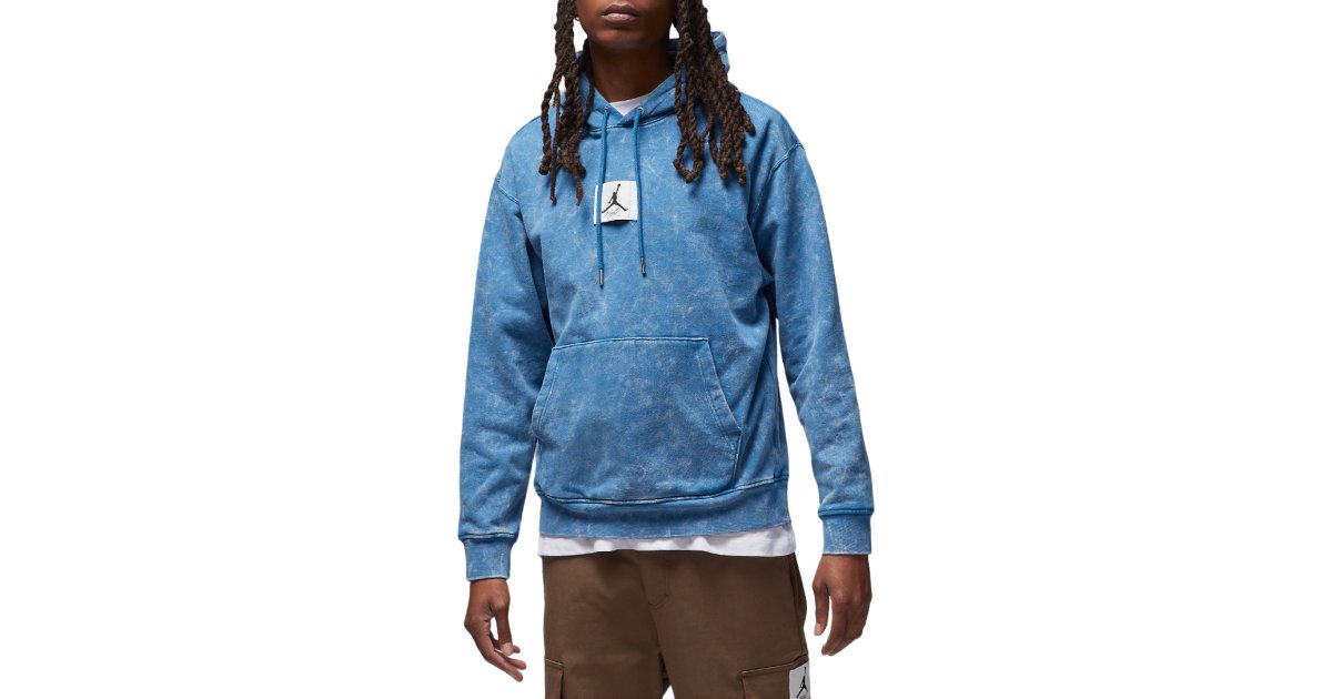 Flight Fleece Washed Pullover Hoodie