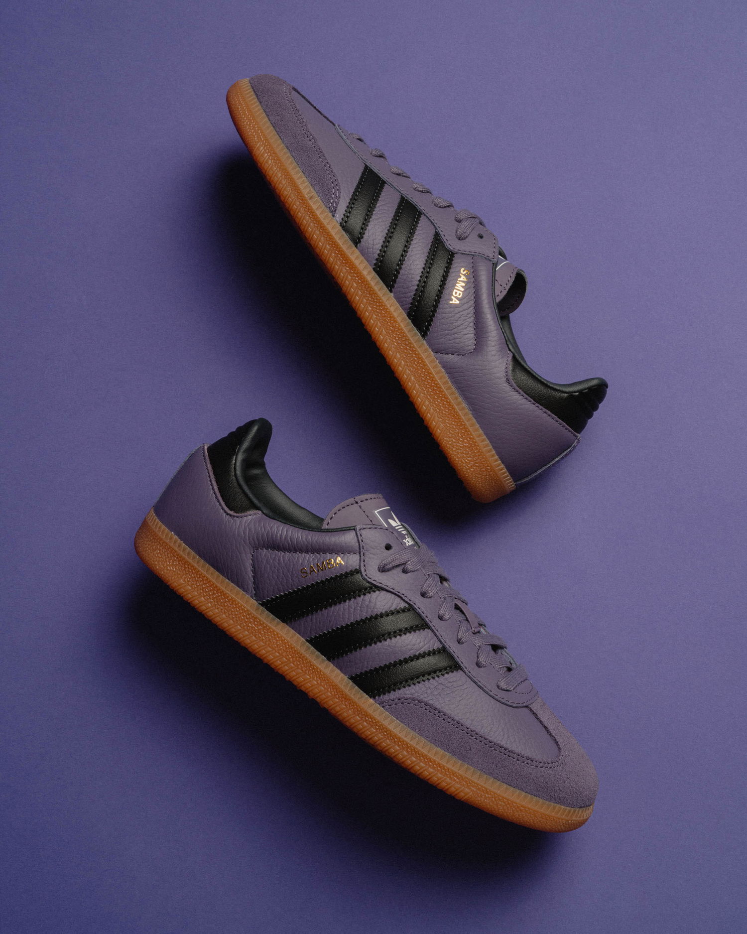 Tenisky a topánky adidas Originals SAMBA OG W "Shadow Violet/Carbon" Fialová | IE7012, 1