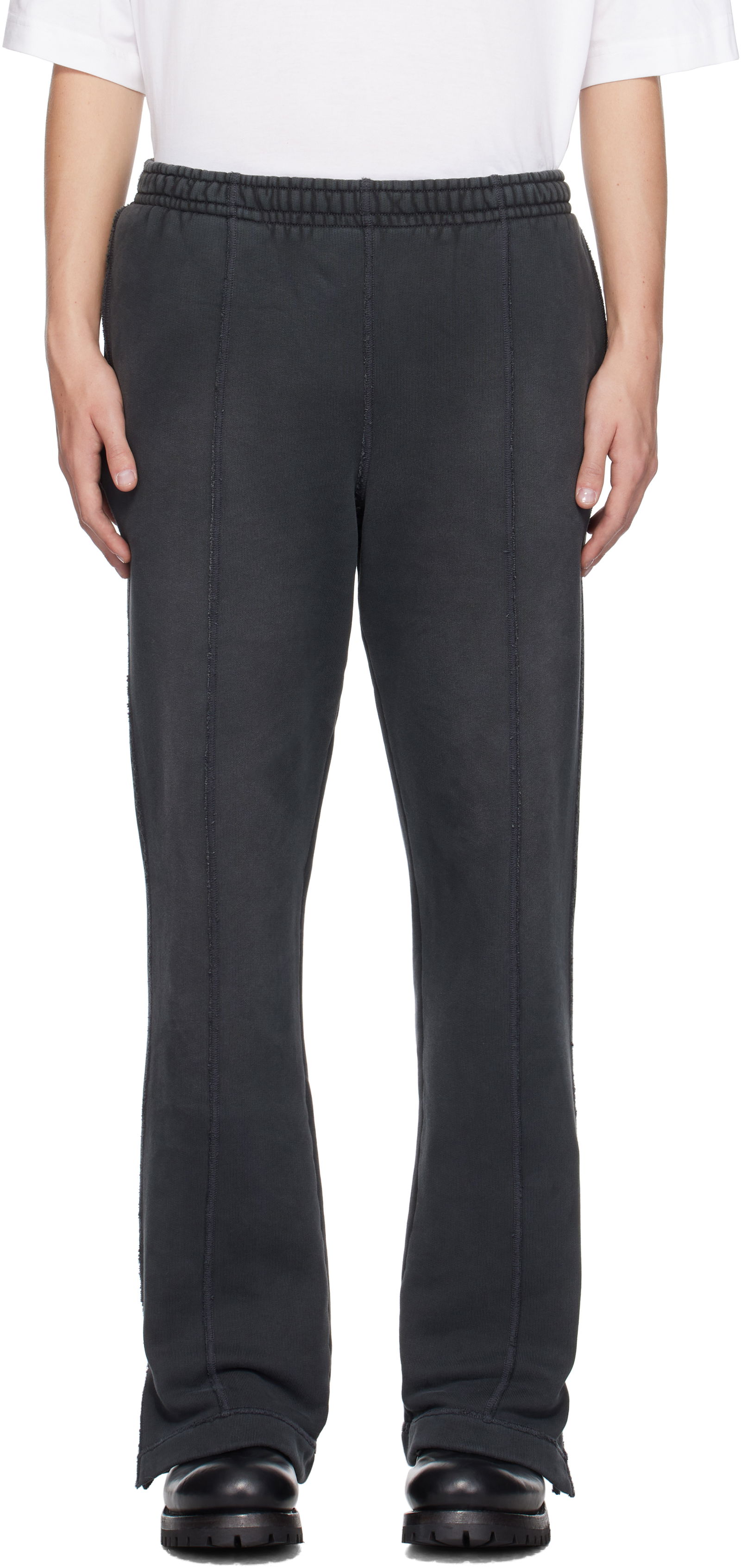 Stepped Hem Sweatpants