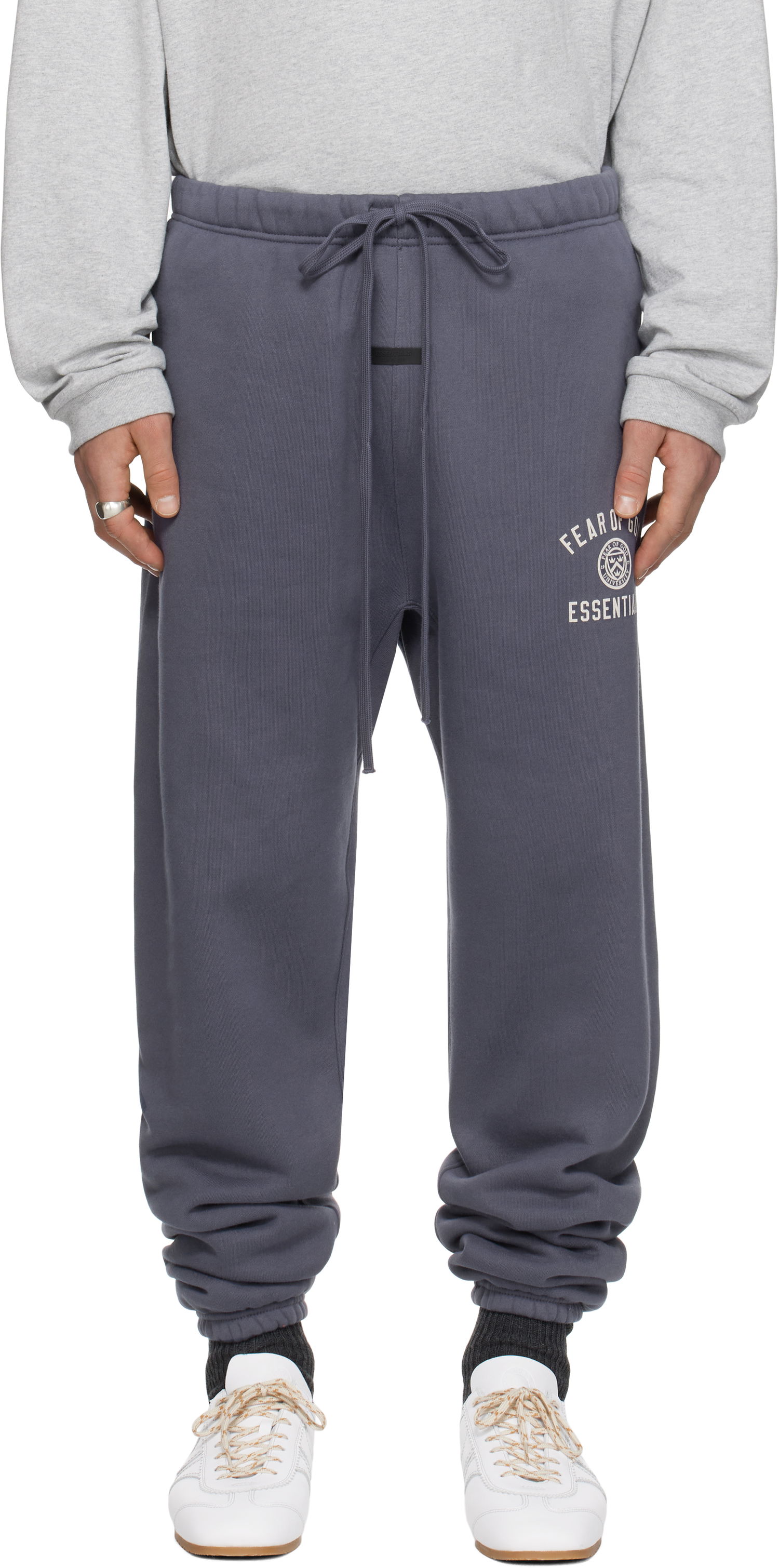 Tepláky Fear of God Fear of God ESSENTIALS Fleece Sweatpants Fialová | 130HO242024F, 0
