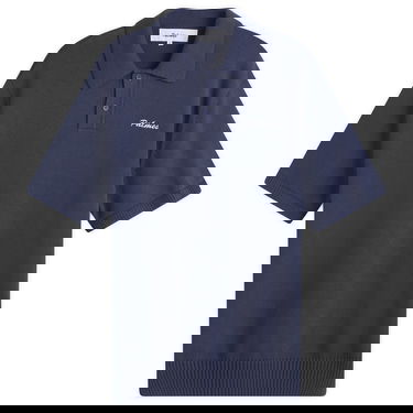 Polo tričko Palmes Palmes Cotton Knit Polo Navy | P40-0027-683, 0