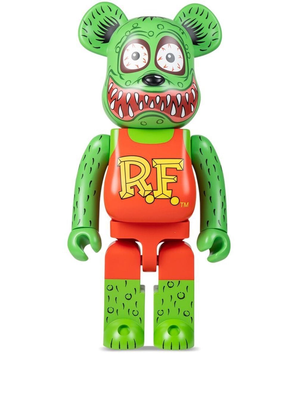 Zberateľské Medicom Toy Rat Fink BE@RBRICK figure - Green Zelené | MEDI011319618760, 0