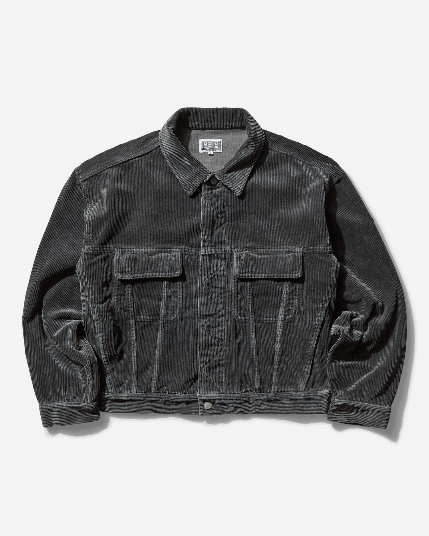 Bunda Cav Empt Corduroy Trucker Jacket Šedá | CES27JK08 GREY, 1