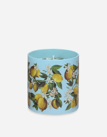 Home decor Dolce & Gabbana Dolce & Gabbana Lemon Scented Glass Candle Tyrkysová | TCC159TCAG3U0070, 1
