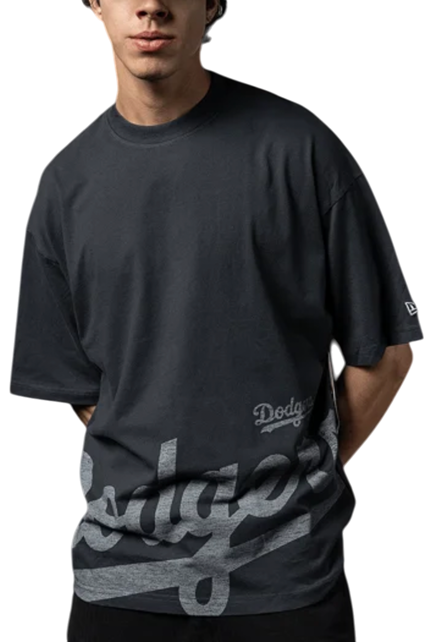 Tričko New Era MLB LA Dodgers Oversized T-Shirt Šedá | 60431447-60431447, 0