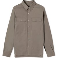 Kabáty Rick Owens Heavy Cotton Outershirt Šedá | RU01D3729-TE-34, 1
