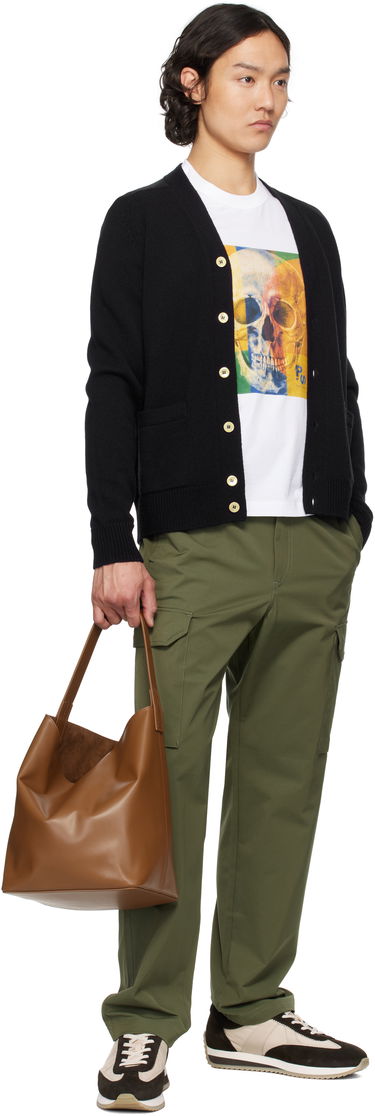 Cargo nohavice Paul Smith PS Paul Smith Button Pocket Cargo Pants Zelené | M2R-382Z-P22261-35, 3