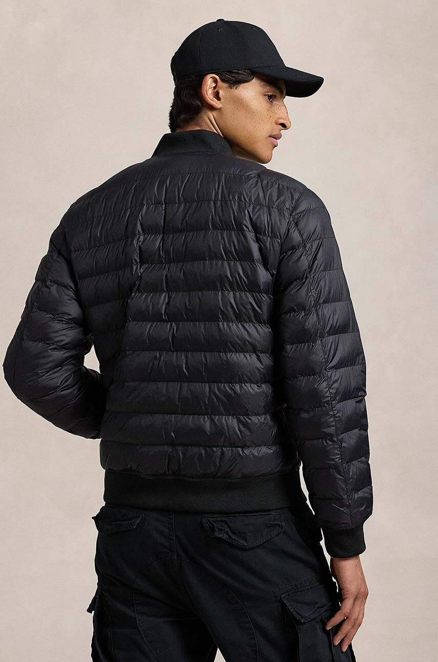 Bomber bunda Polo by Ralph Lauren Black Bomber Jacket Čierna | 710949961, 1